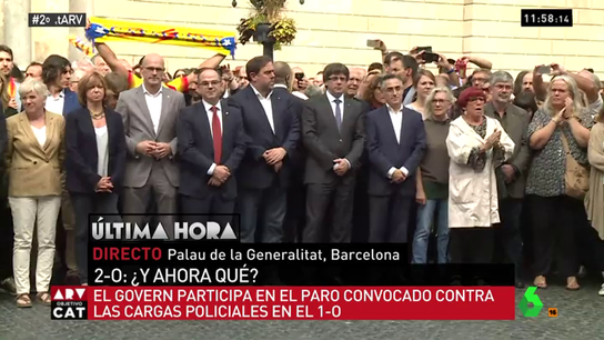 El Govern ha participado en el paro convocado